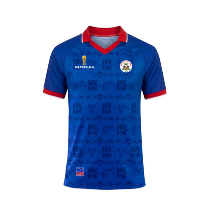 KILTIZILEA Haiti 2026 Football T-Shirt – Blue