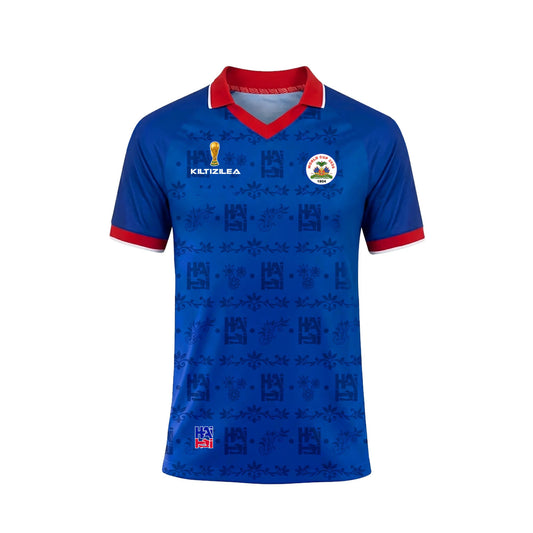 KILTIZILEA Haiti 2026 Football T-Shirt – Blue