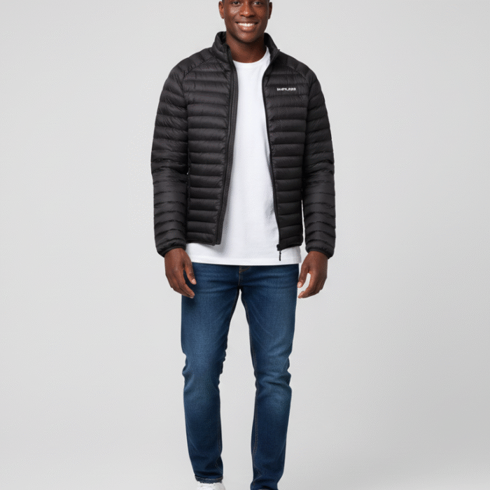 KILTIZILEA Essential Puffer Jacket - Black